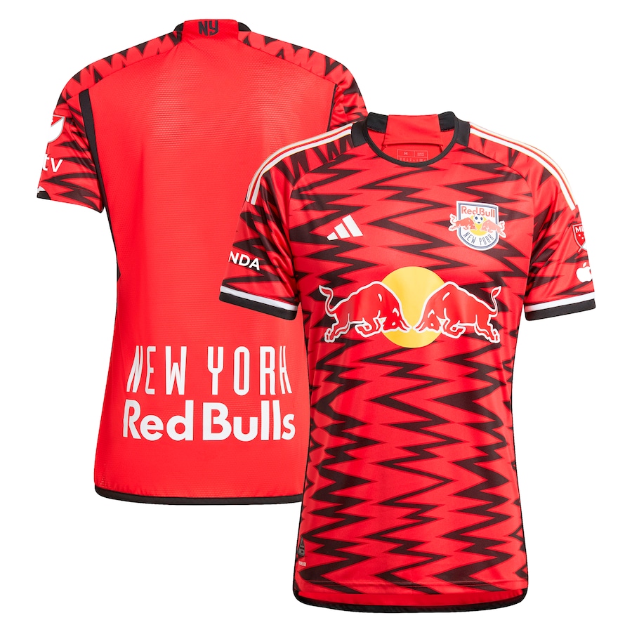 Men's New York Red Bulls  adidas Red 2024 Legacy Authentic Jersey - Jersey
