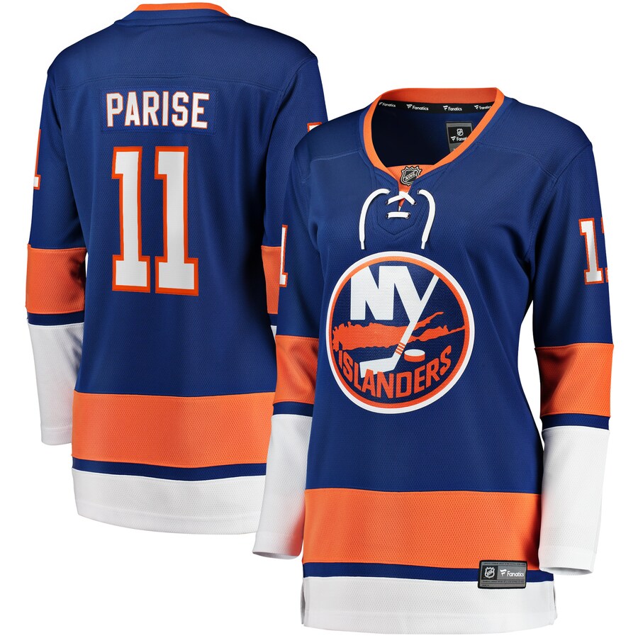 Women's New York Islanders Zach Parise Fanatics Branded Royal Home Breakaway Player Jersey - Jersey
