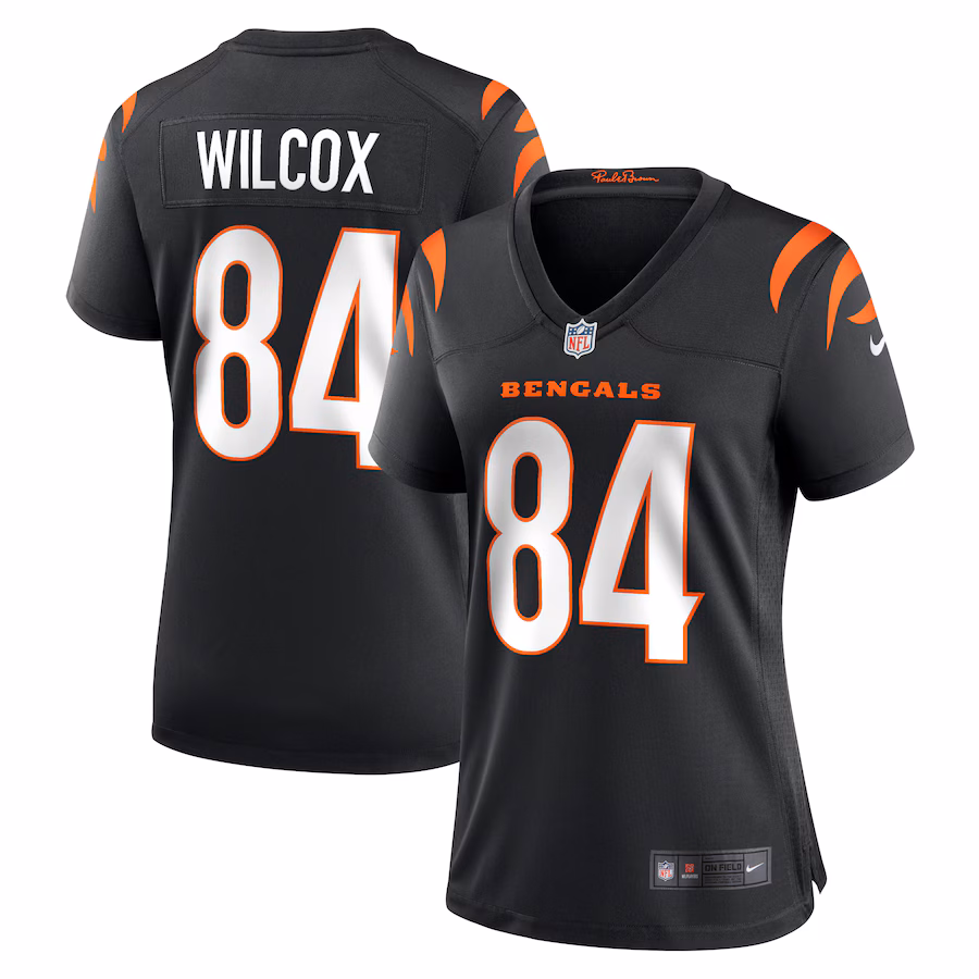Women's Cincinnati Bengals Mitchell Wilcox Nike Black Player Game Jersey - Jersey