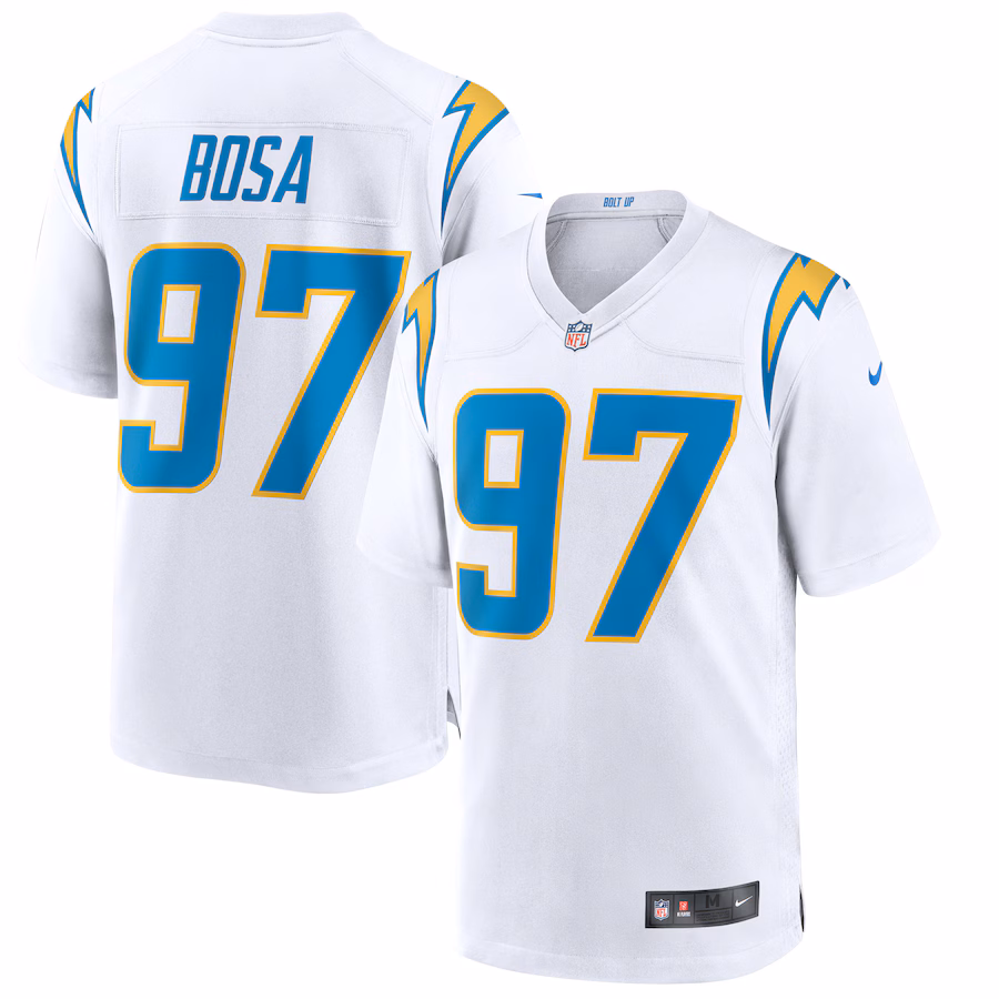 Men's Los Angeles Chargers Joey Bosa Nike White Game Jersey - Jersey
