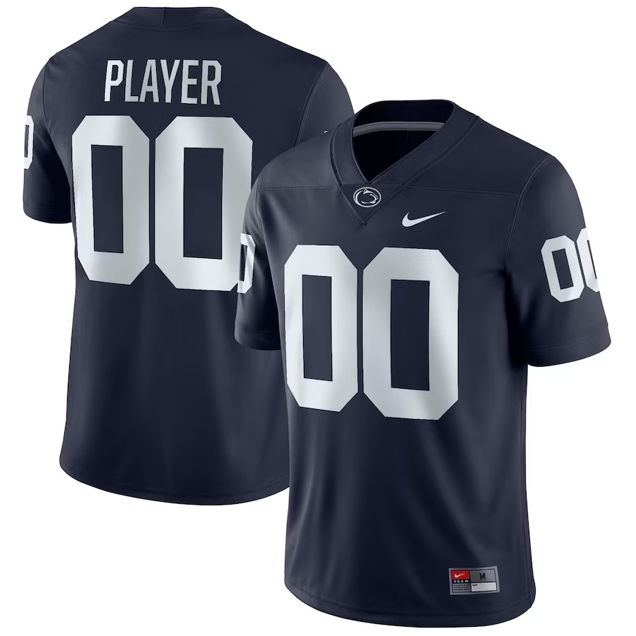 Penn State Nittany Lions Nike Pick-A-Player NIL Replica Football Jersey - Navy - Jersey