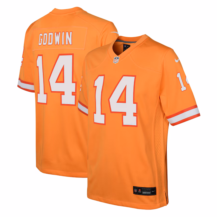 Youth Tampa Bay Buccaneers Chris Godwin Nike Orange Game Jersey - Jersey