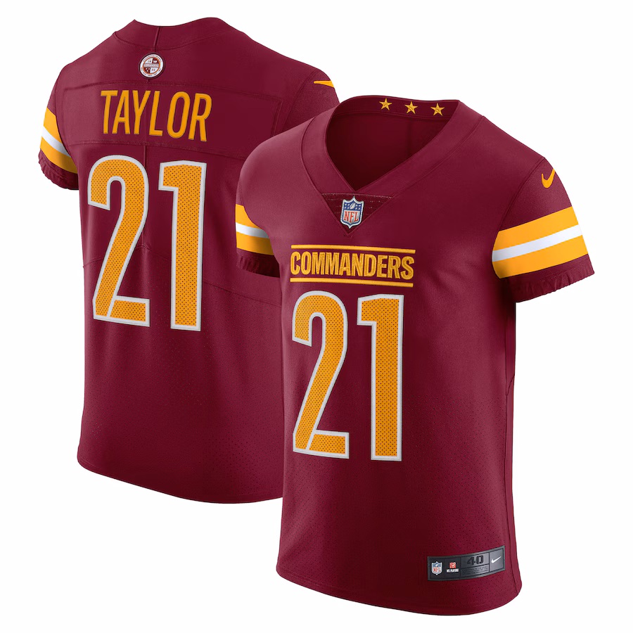 Men's Washington Commanders Sean Taylor Nike Burgundy Vapor Elite Retired Player Jersey - Jersey