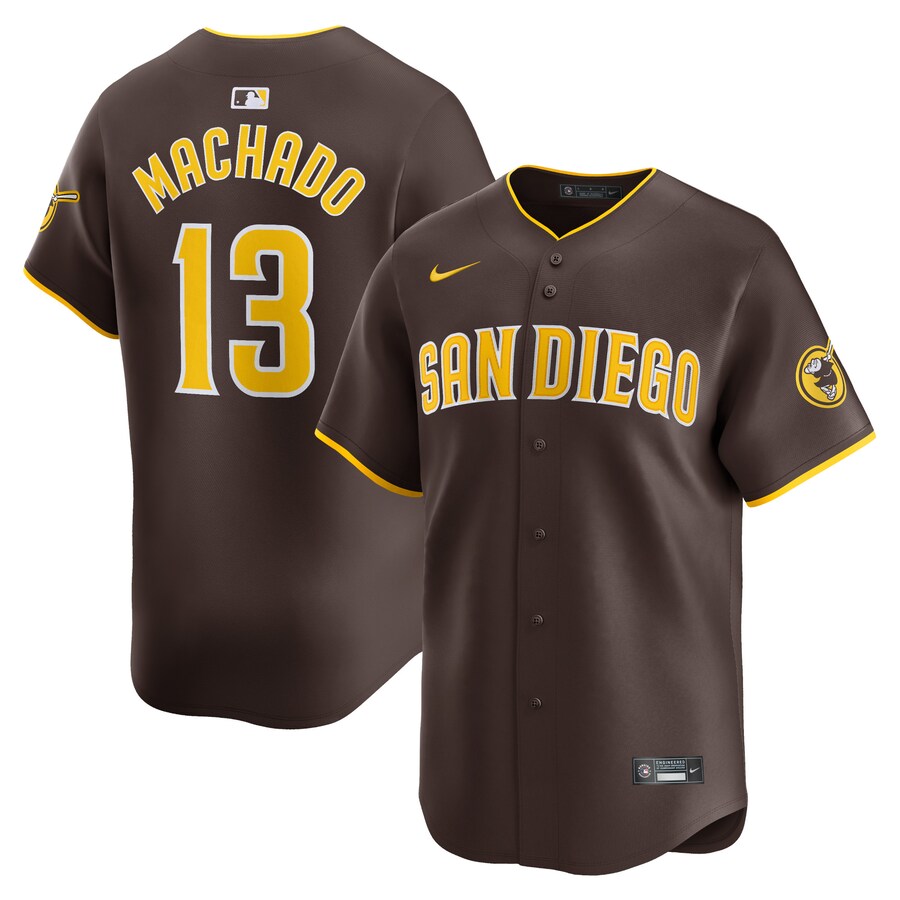 Men's San Diego Padres Manny Machado Nike Red Away Limited Player Jersey - Jersey