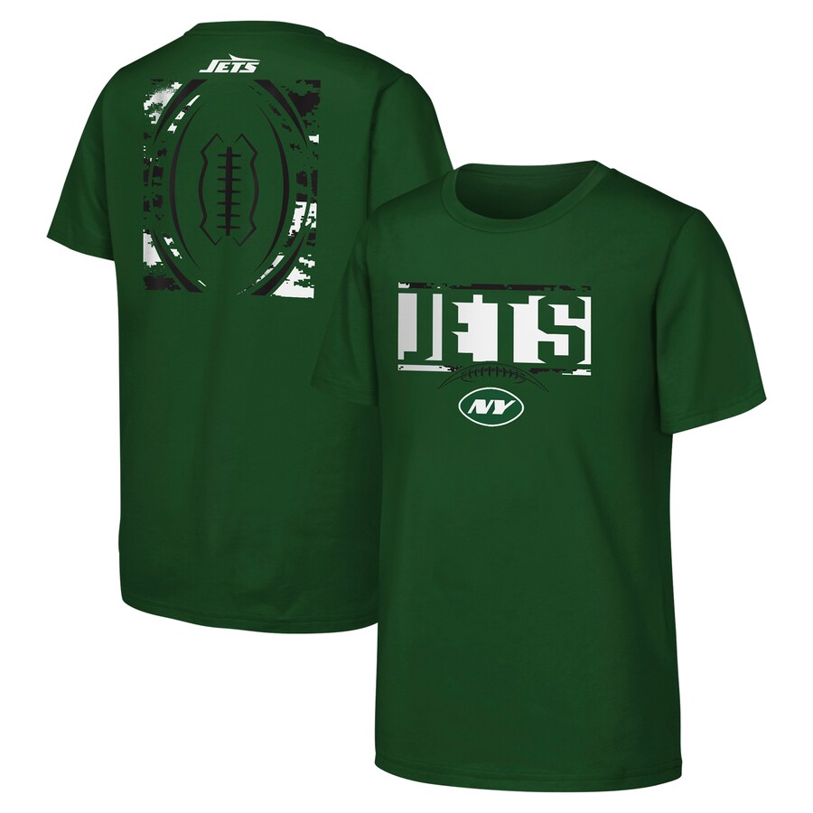 Youth New York Jets Green The Blitz T-Shirt - Jersey