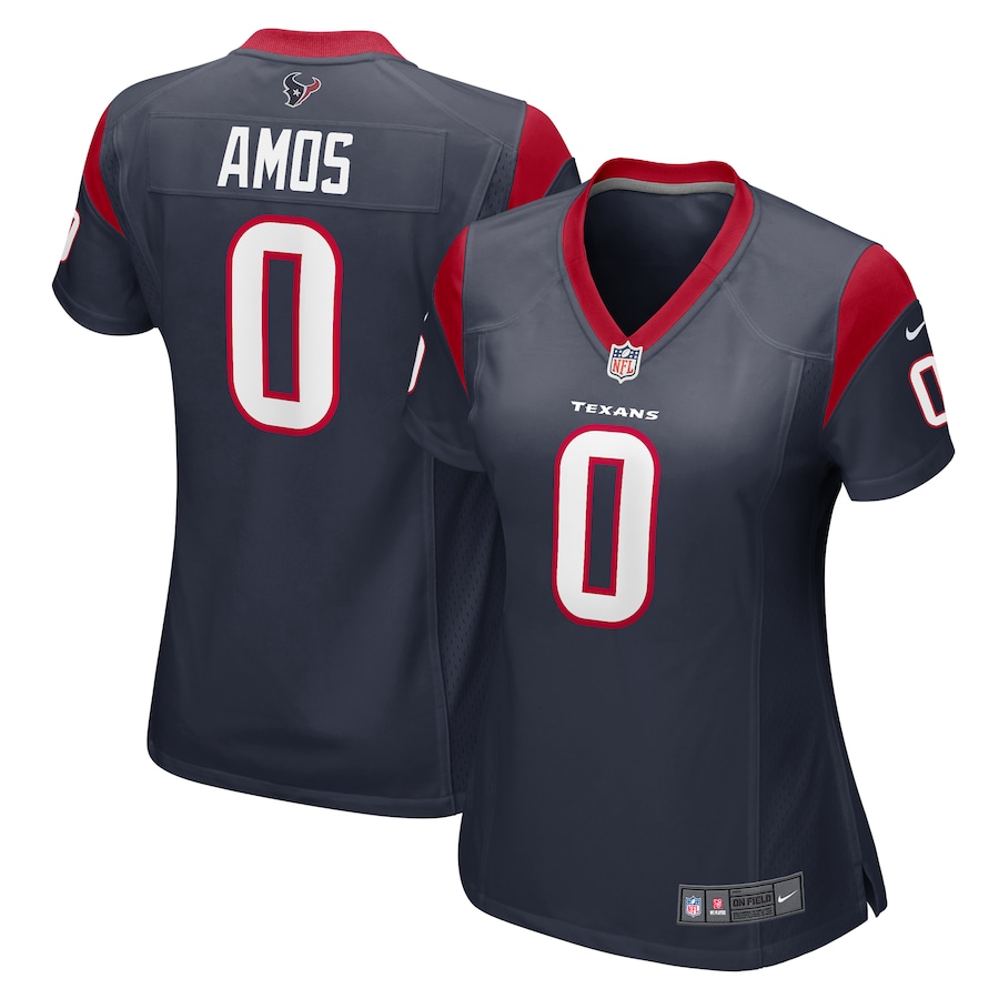 Women's Houston Texans Adrian Amos Nike  Navy  Game Jersey - Jersey