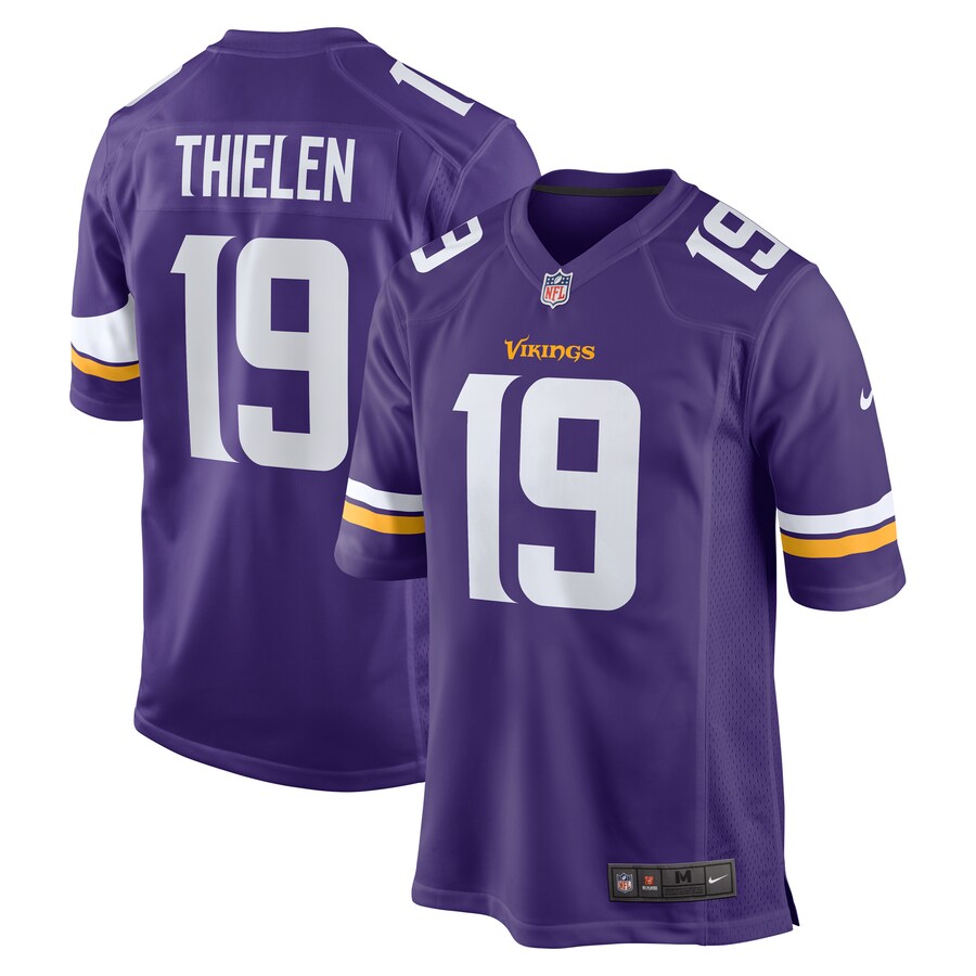 Men's Minnesota Vikings Adam Thielen Nike Purple Game Jersey - Jersey