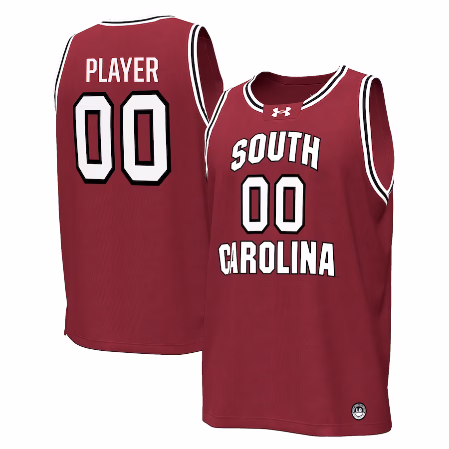 South Carolina Gamecocks Under Armour NIL Pick-A-Player Men's Basketball Replica Jersey - Garnet - Jersey