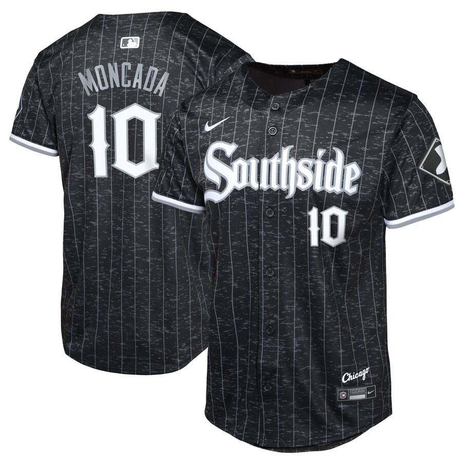 Youth Chicago White Sox Yoan Moncada Nike Black City Connect Limited Player Jersey - Jersey