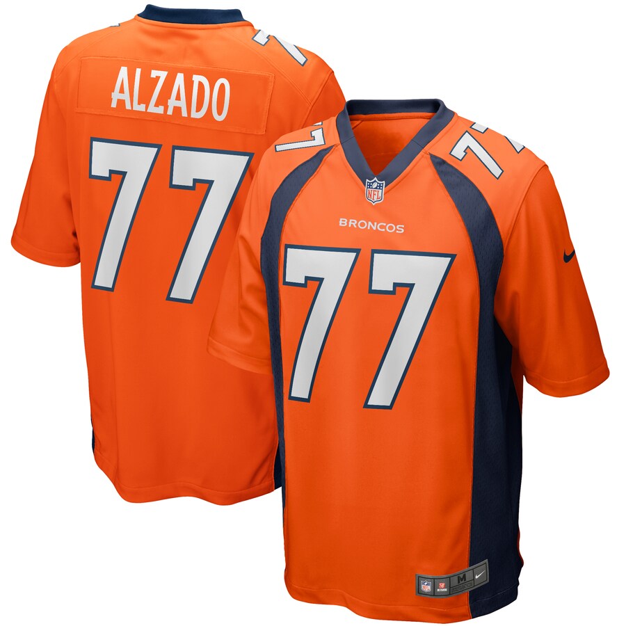 Men's Denver Broncos Lyle Alzado Nike Orange Game Retired Player Jersey - Jersey