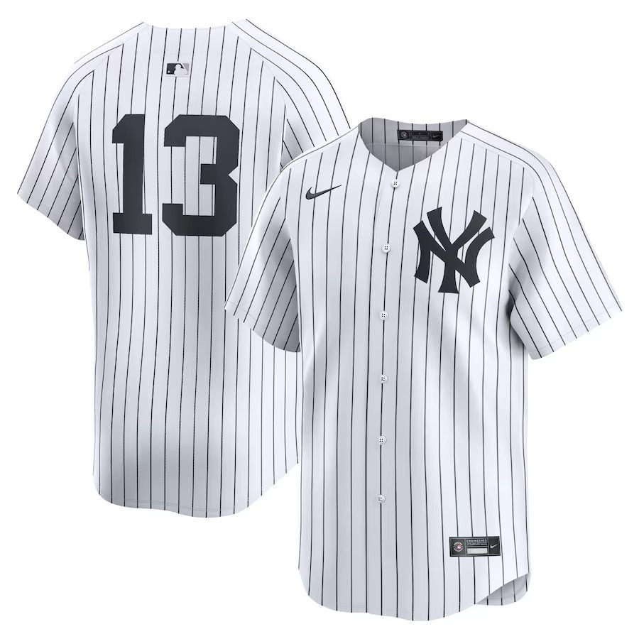 Men's New York Yankees Jazz Chisholm Jr. Nike White Home Limited Player Jersey - Jersey