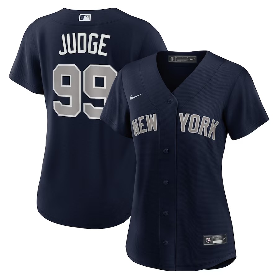 Women's New York Yankees Aaron Judge Nike Navy Alternate Replica Player Jersey - Jersey