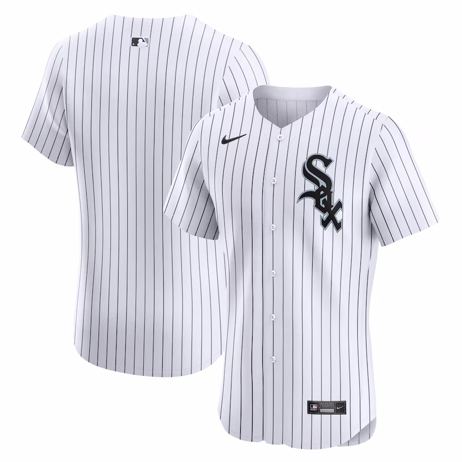Men's Chicago White Sox Nike White Home Elite Jersey - Jersey