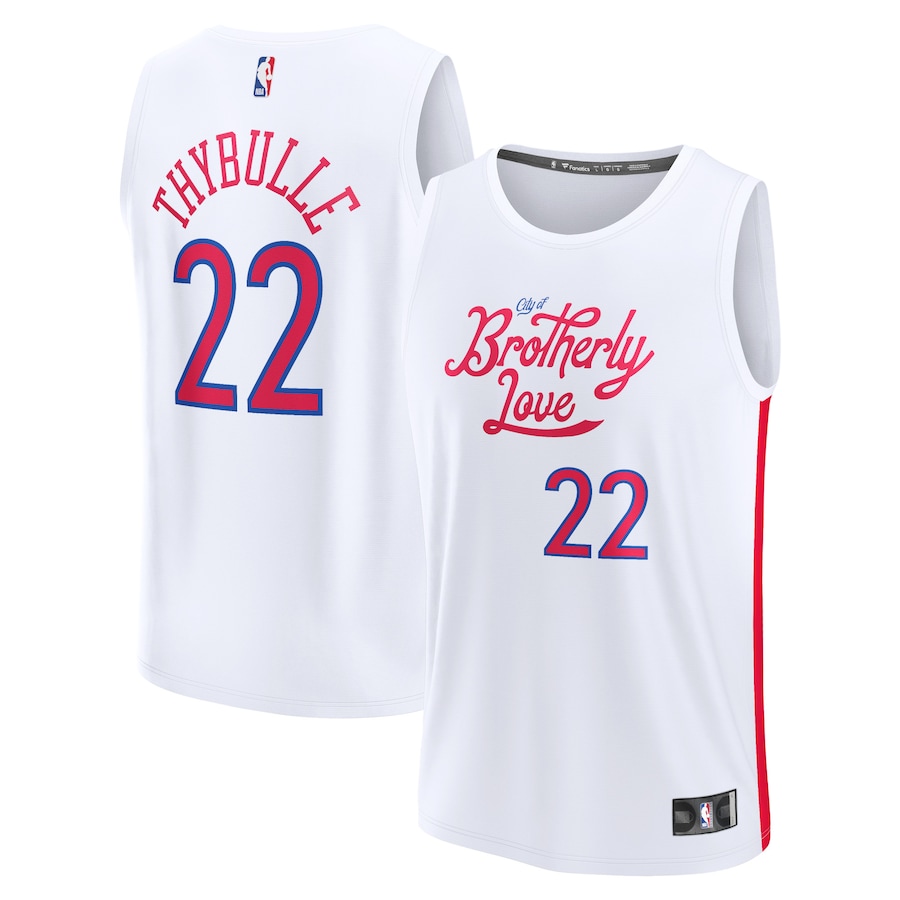 Youth Philadelphia 76ers Matisse Thybulle Fanatics White Fastbreak Jersey - City Edition - Jersey