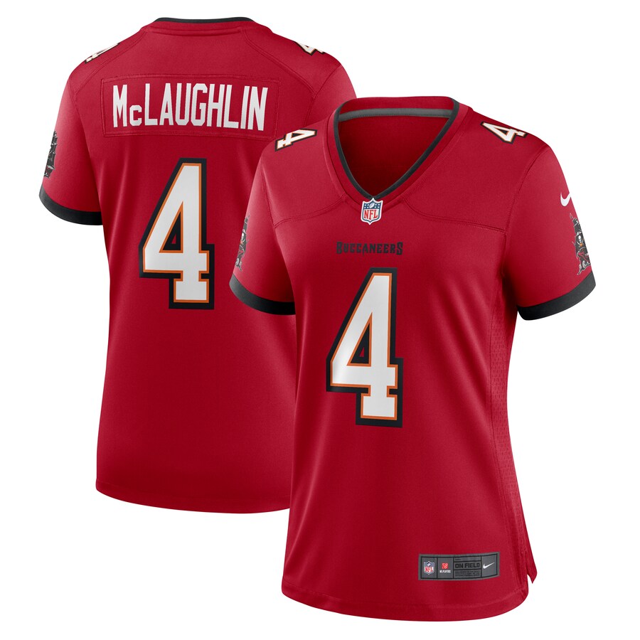 Women's Tampa Bay Buccaneers Chase McLaughlin Nike Red Game Player Jersey - Jersey