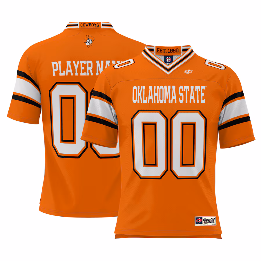 Oklahoma State Cowboys GameDay Greats Youth NIL Pick-A-Player Football Jersey - Orange - Jersey