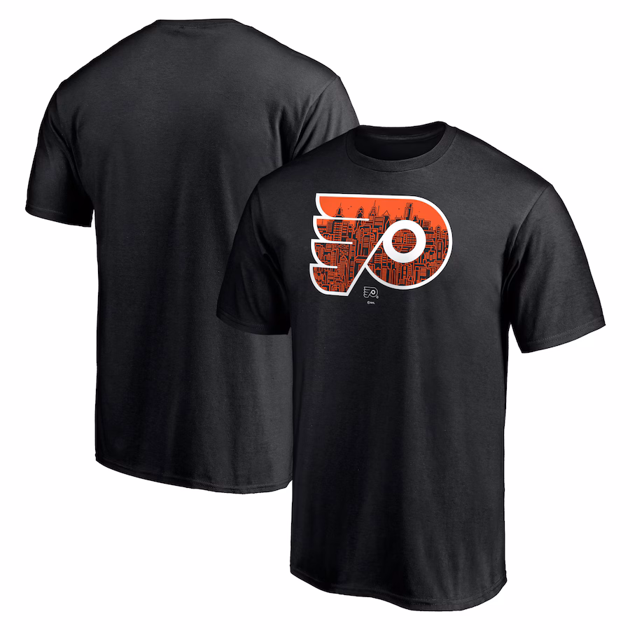 Men's Philadelphia Flyers Black Core Hometown T-Shirt - Jersey