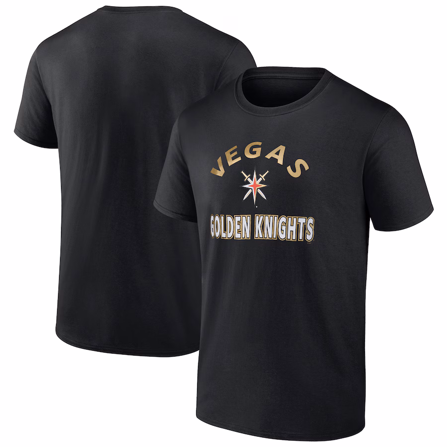 Men's Vegas Golden Knights Fanatics Black Humble T-Shirt - Jersey