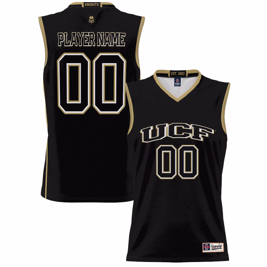 UCF Knights GameDay Greats Unisex NIL Pick-A-Player Lightweight Basketball Jersey - Black - Jersey