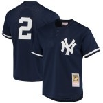 Men's New York Yankees Derek Jeter Mitchell & Ness Navy Cooperstown Collection 1995 Batting Practice Jersey - Jersey