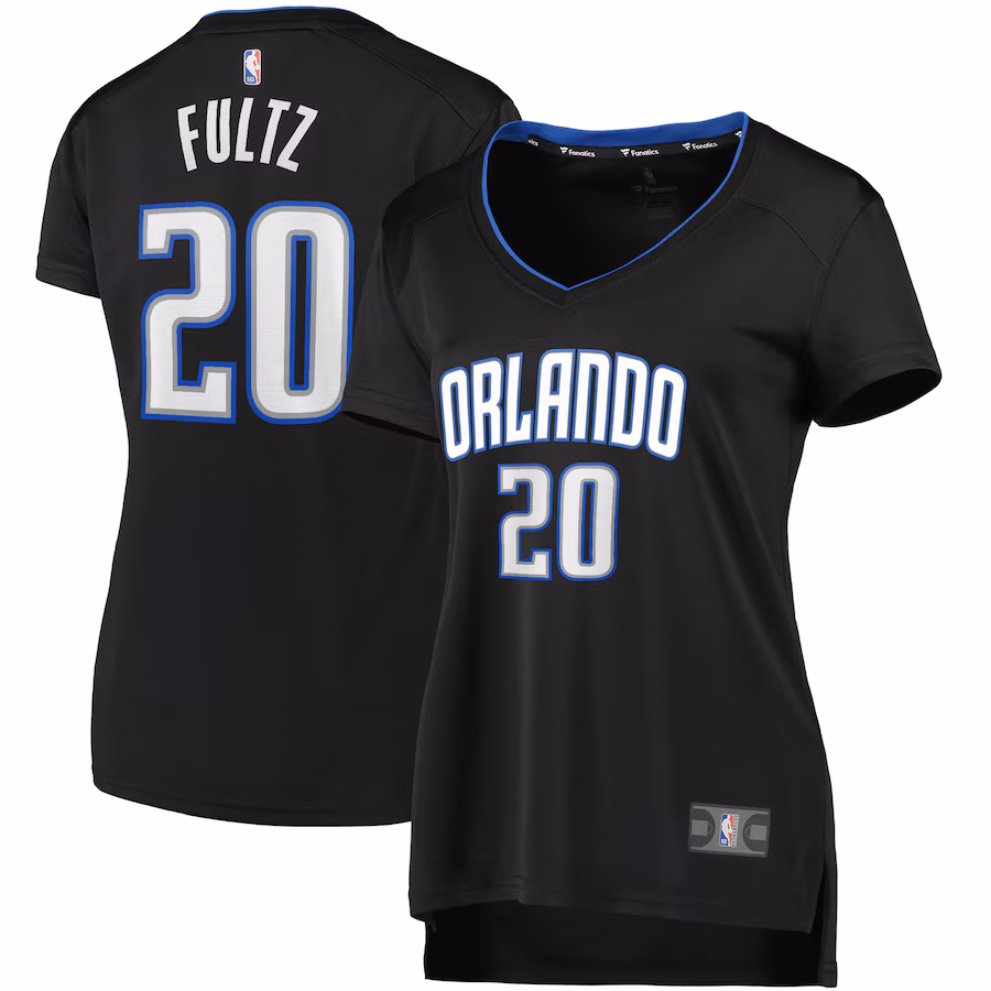 Women's Orlando Magic Markelle Fultz Fanatics Black Fast Break Replica Player Jersey - Icon Edition - Jersey