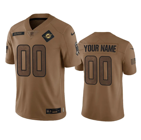 Men's Las Vegas Raiders #10 Jimmy Garoppolo 2023 Brown Salute To Service Limited Football Stitched Jersey - Jersey