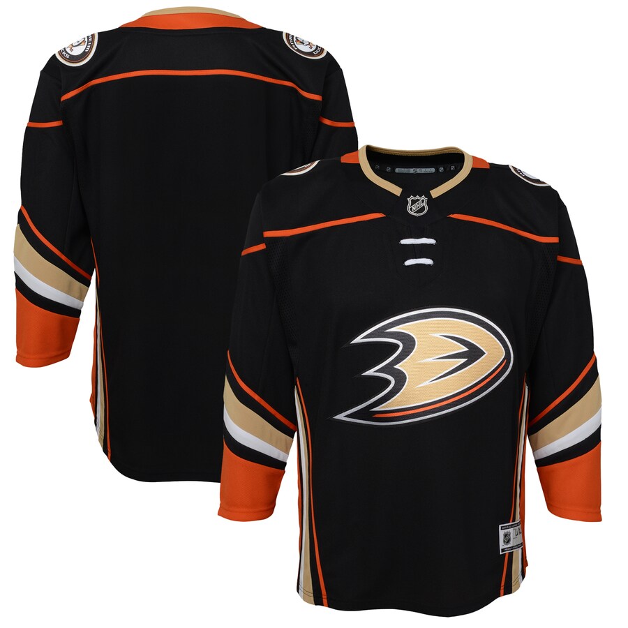 Youth Anaheim Ducks Black Home Premier Jersey - Jersey
