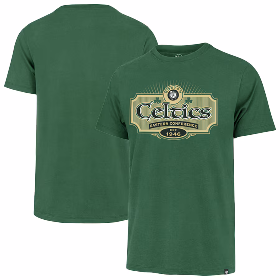 Men's Boston Celtics  '47 Green Lucky Team Franklin T-Shirt - Jersey