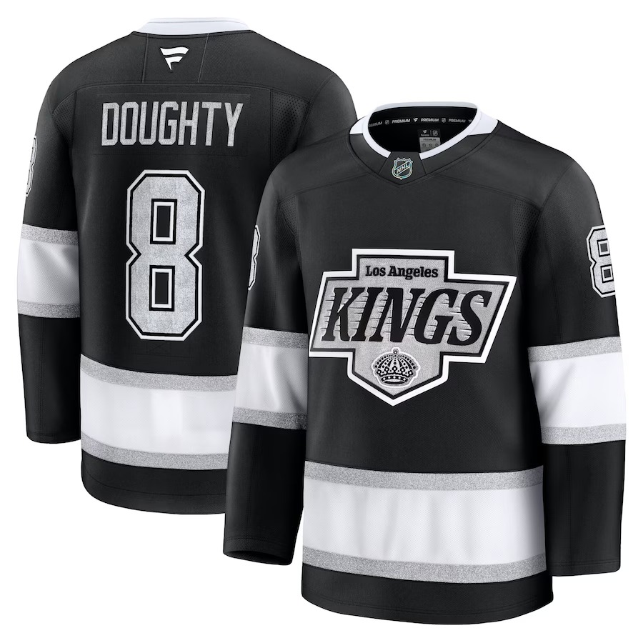 Men's Los Angeles Kings Drew Doughty Fanatics Black Home Premium Jersey - Jersey