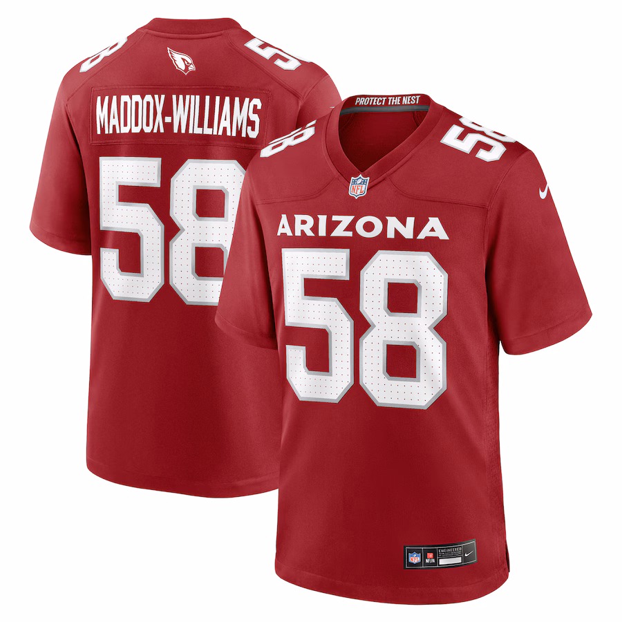 Men's Arizona Cardinals Tyreek Maddox-Williams Nike  Cardinal  Game Jersey - Jersey