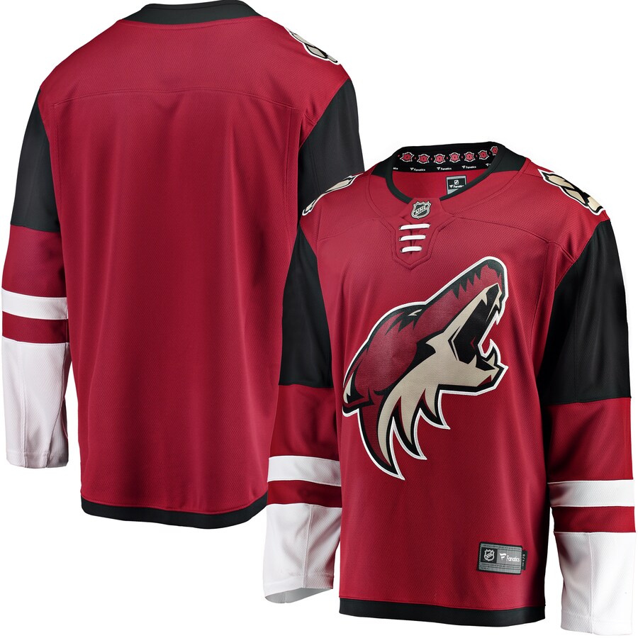 Men's Arizona Coyotes Fanatics Branded Red Breakaway Home Jersey - Jersey