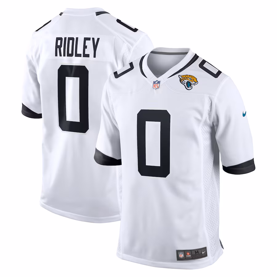 Men's Jacksonville Jaguars Calvin Ridley Nike White Game Jersey - Jersey