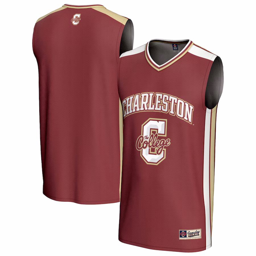 Youth GameDay Greats  Maroon Charleston Cougars Basketball Jersey - Jersey