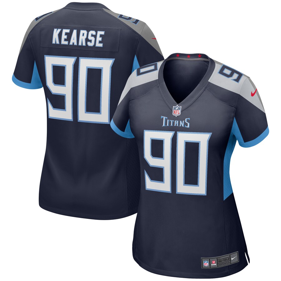 Women's Tennessee Titans Jevon Kearse Nike Navy Game Retired Player Jersey - Jersey