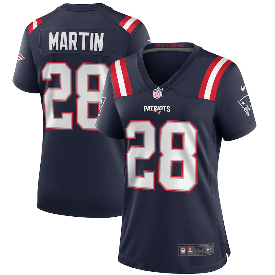 Women's New England Patriots Curtis Martin Nike Navy Game Retired Player Jersey - Jersey