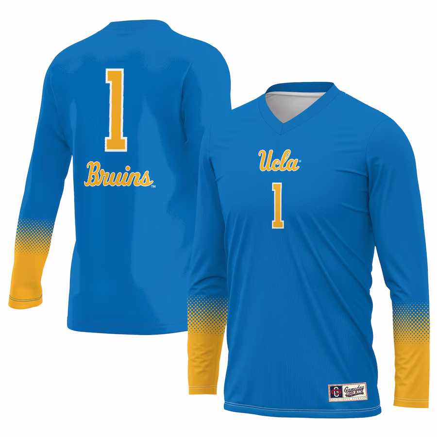 #1 UCLA Bruins GameDay Greats Unisex Lightweight Volleyball Jersey - Royal - Jersey