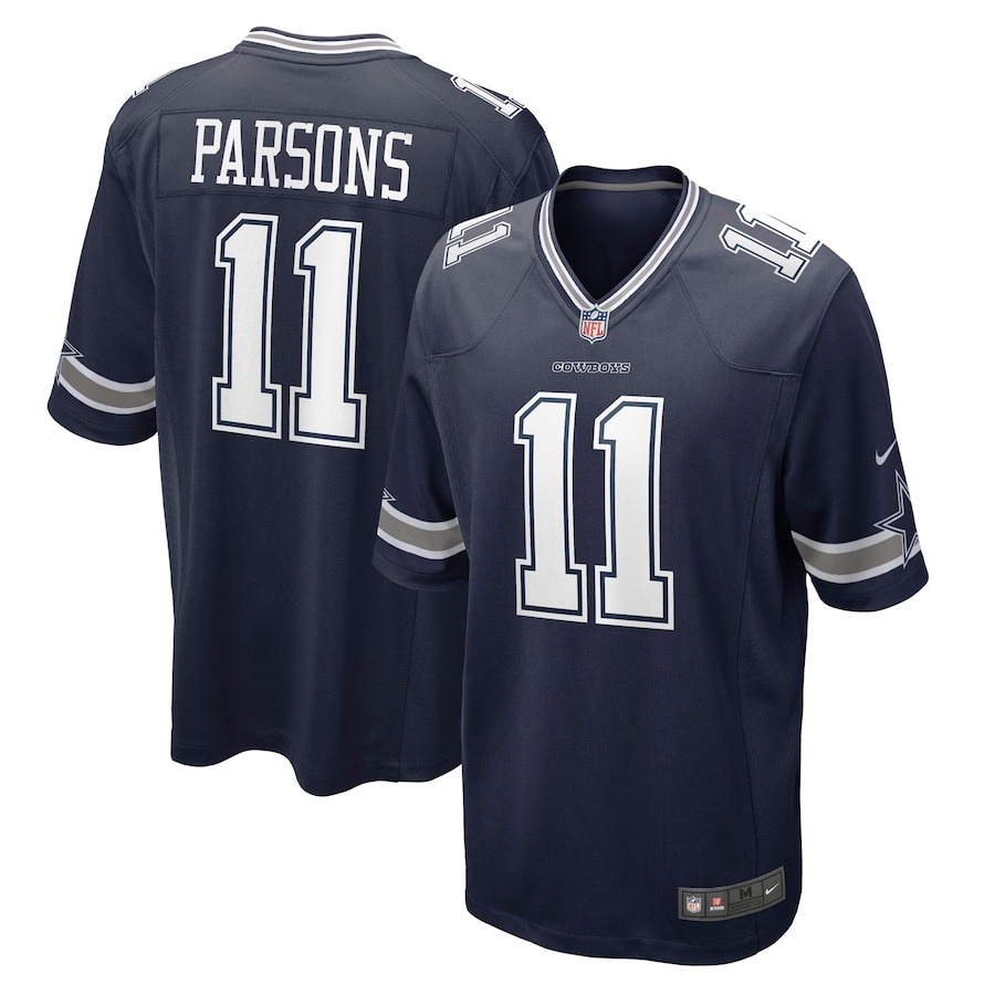 Youth Dallas Cowboys Micah Parsons Nike Navy Game Jersey - Jersey