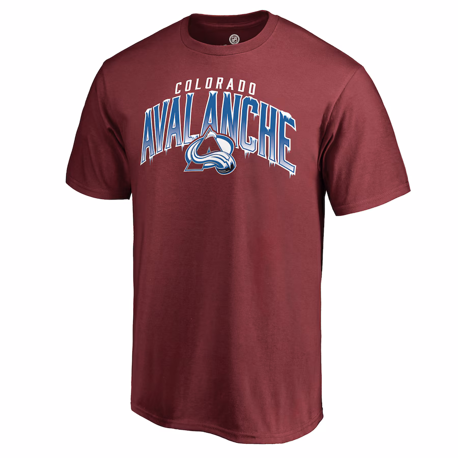 Men's Colorado Avalanche Burgundy Hometown Collection Local T-Shirt - Jersey