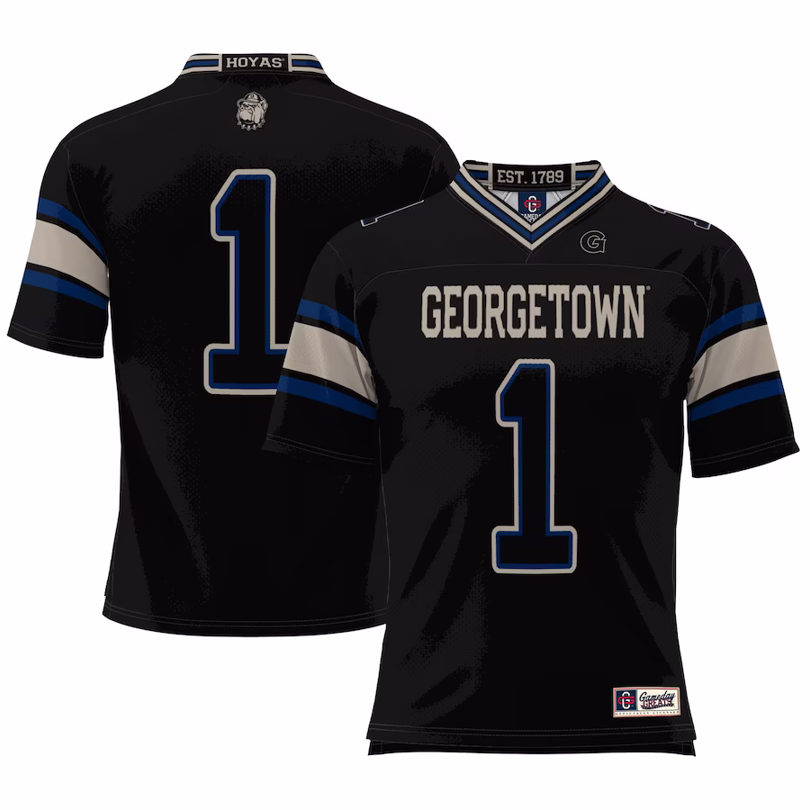 #1 Georgetown Hoyas GameDay Greats Football Jersey - Cardinal - Jersey
