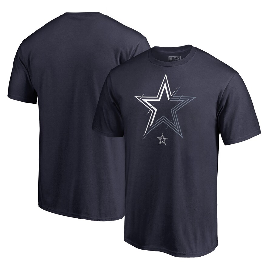 Men's Dallas Cowboys Navy X-Ray T-Shirt - Jersey