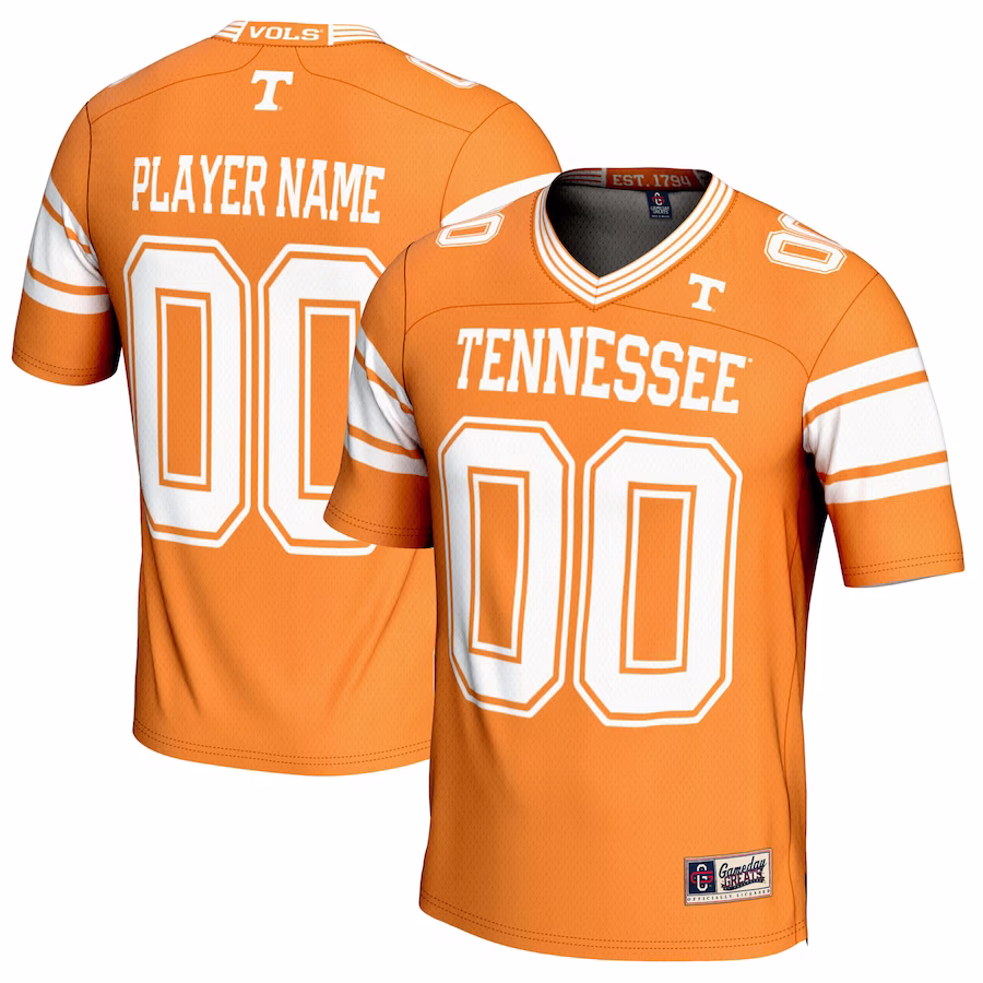 Tennessee Volunteers GameDay Greats NIL Pick-A-Player Football Jersey - Tennessee Orange - Jersey