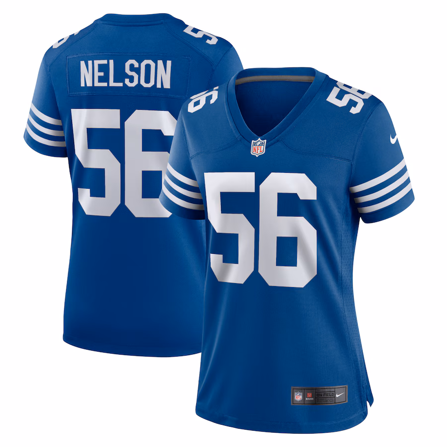 Women's Indianapolis Colts Quenton Nelson Nike Royal Alternate Game Jersey - Jersey
