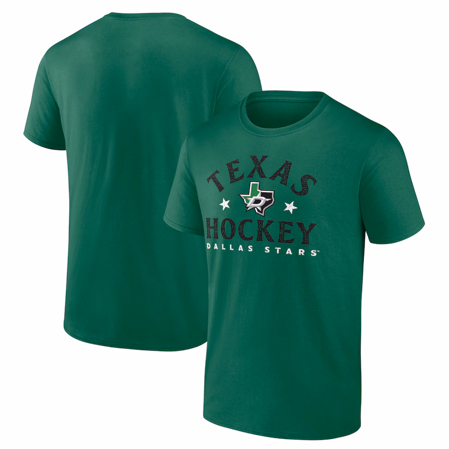 Men's Dallas Stars Kelly Green Shout Out T-Shirt - Jersey