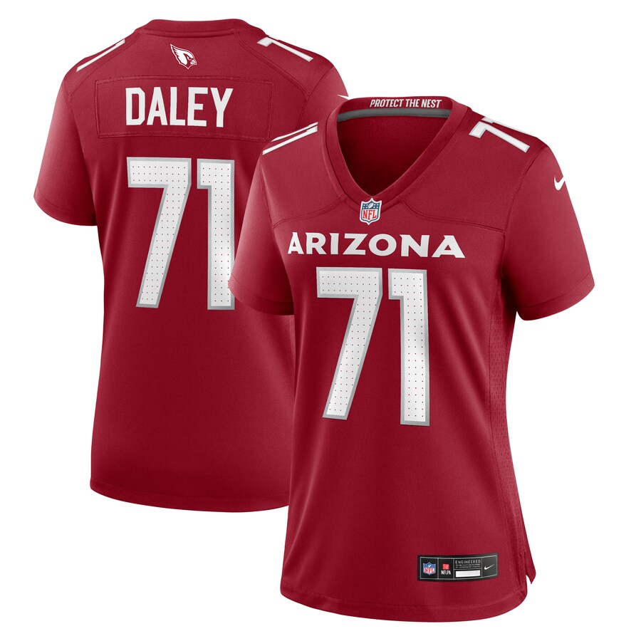 Women's Arizona Cardinals Dennis Daley Nike Cardinal Nike Women's Team Color Jersey - Jersey