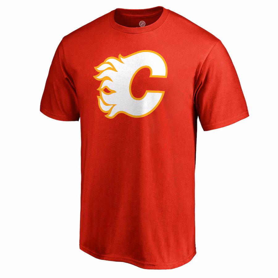 Men's Calgary Flames Red Team Alternate T-Shirt - Jersey