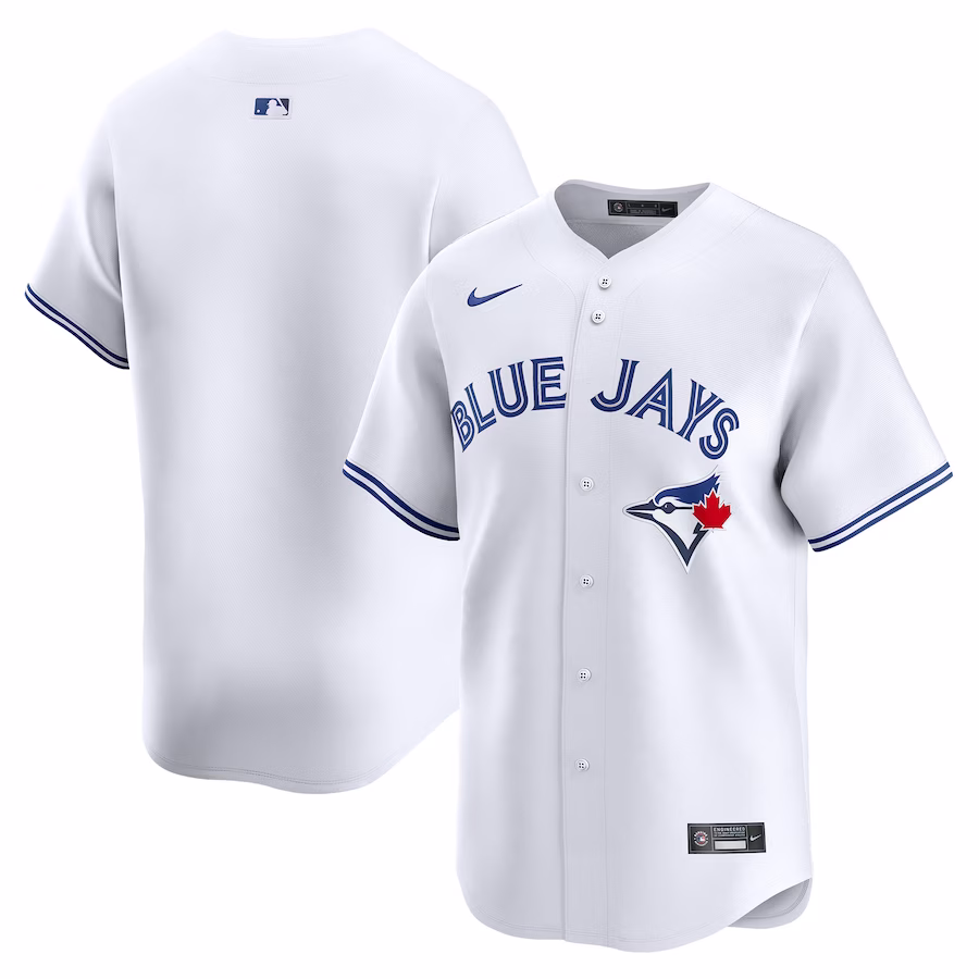 Men's Toronto Blue Jays Nike White Home Limited Jersey - Jersey