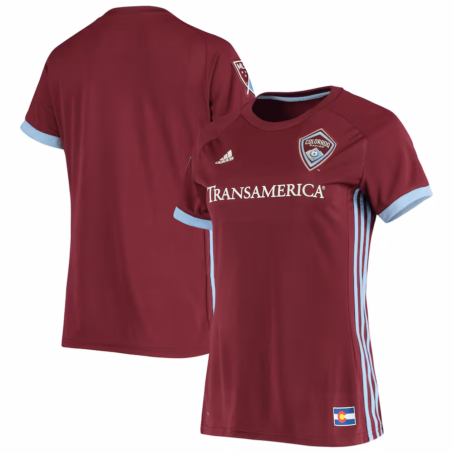 Women's Colorado Rapids adidas Burgundy 2018 Replica Home Jersey - Jersey