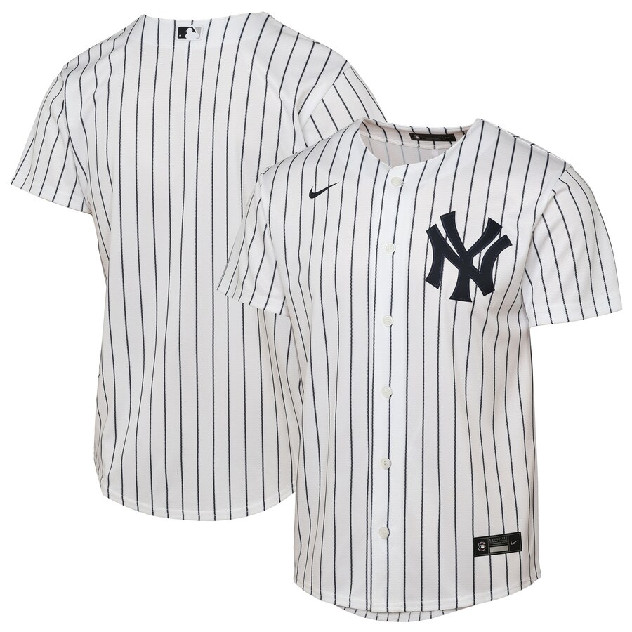 Youth New York Yankees Nike White Home Replica Jersey - Jersey