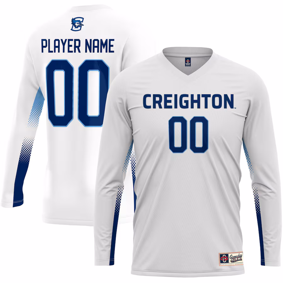 Creighton Bluejays GameDay Greats Unisex NIL Lightweight Volleyball Jersey - White - Jersey
