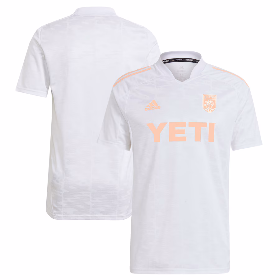 Men's Austin FC adidas White 2022 Primeblue Replica Jersey - Jersey